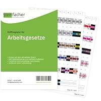 Steinfacher – Steinfacher Griffregister für ARBEITSGESETZE - 148 bedruckte
