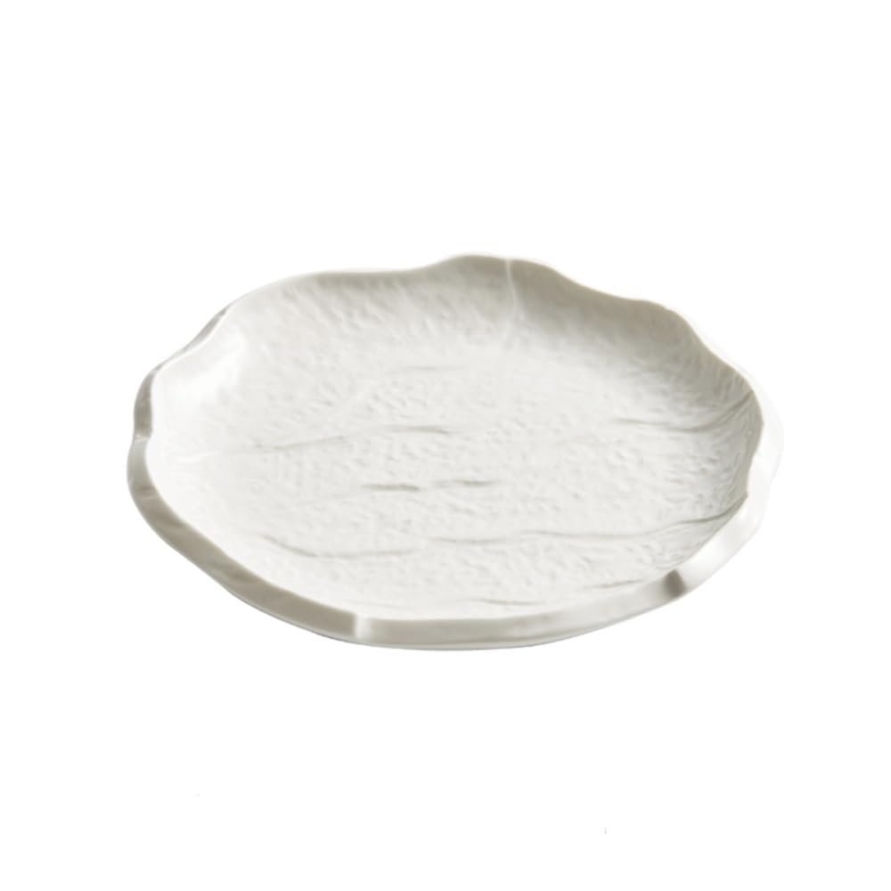 Talerze Obiadowe Biały talerz, zachodni talerz obiadowy ze stekiem, talerz warzywny, naczynia ceramiczne, talerz śniadaniowy(8inch)