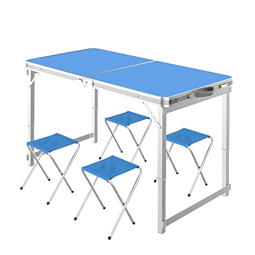 Table de camping pliable pour barbecue extérieur et pêche
