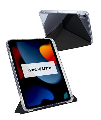 Coque iPad 10.2 anti-jaunissement qui protège des chocs avec porte-crayon intégré EIP