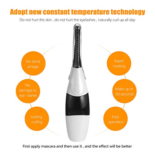 FRCOLOR Aquecidos Encrespador da Pestana Long-Lasting Natural Dos Cílios Curvex Ondulação Com 4 Modo