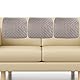 Foppla Sofa-Kopfstützenbezug, 3 Stück, weiches Polyester, Kopfstützenschutz, verschleißfest, Hellgrau