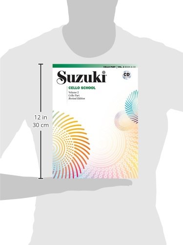 Suzuki Cello School Cello Part & Cd, Volume 2 (Revised Edition) (Suzuki Cello School, Vol 2) #TOP2