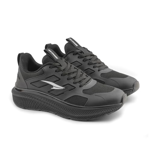 Image of ASIAN Men's Quantum-31 Max Running Shoes with Breathable Knit Upper | Sporty Sneakers with Arch Support, Memory Foam Tech & High-Grip Sole | Boys Lightweight Shoes for Running, Training