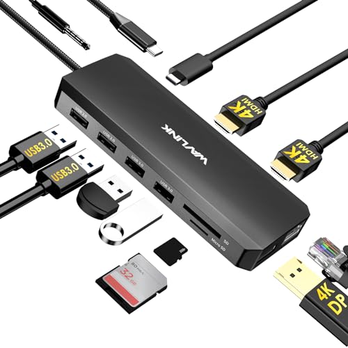 The Real Build Quality Of WAVLINK Laptop Docking Station Dual MonitorTriple