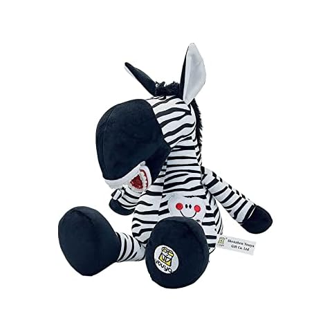 YOUYA DENTAL Tooth Fairy Plush Doll, Dental Plush Oral Health Presentation Puppet Zebra Tooth Fairy Dental Educational Plush Small Size Doll with Teeth for Kids Chidren Boys Girls Cover