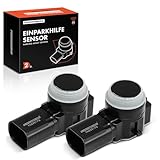 Frankberg 2x Parksensor PDC Sensor Vorne Hinten 3-Polig Kompatibel mit 208 I CA CC 2008 I CU C3 III SX 308 SW II L4 LC LJ LR LX Proace Bus MDZ Replace# 9675202477