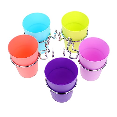 PRETYZOOM Cup Holders Set of Round Home Mug Rack Versatile Storage for Daily Use Random Color