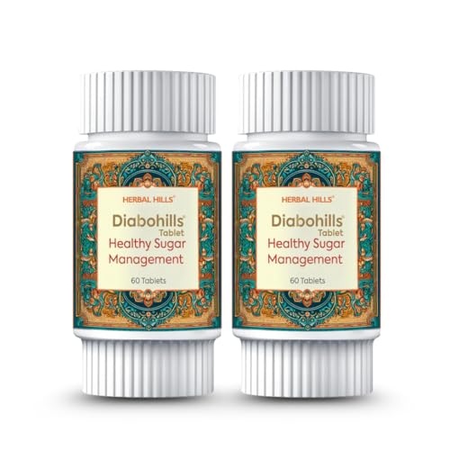 Image of Herbal Hills Diabohills Tablets (60 Tablets Pack of 2)