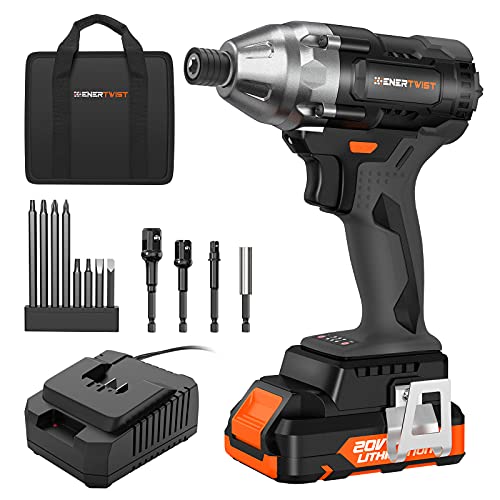 ENERTWIST Cordless Impact Driver-20V Max 1/4