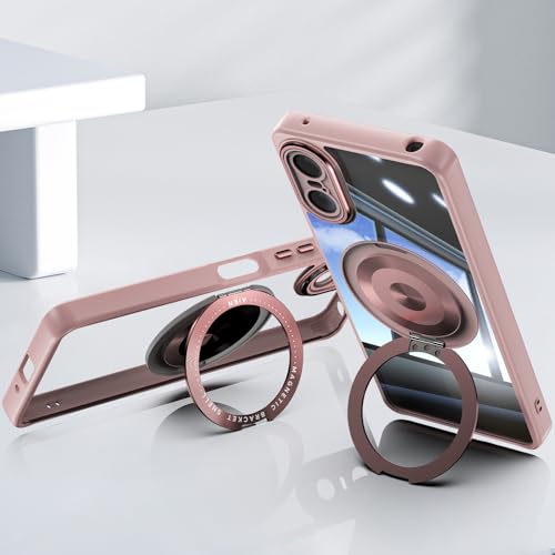 Sony Xperia 10 VI SO-52E��p�N���A�X�}�z�J�o�[ �y�� �����Y�t�B�����t�� �S�ʕی�X�}�z�J�o�[ �ČRMIL�K�i �ϏՌ� SOG14 A402SO�p�����P�[�X �����O�X�^���h&���p�^�b�`�y���t�� �����h�~ �C�菝�h�~ docomo S