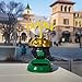 St. Patrick's Day Car Solar Dancing Toy, Lucky Shamrock Solar Powered Figurines Shaking Figures Dashboard Statues Decor, Festival Gifts for Home Window Desk Decorations