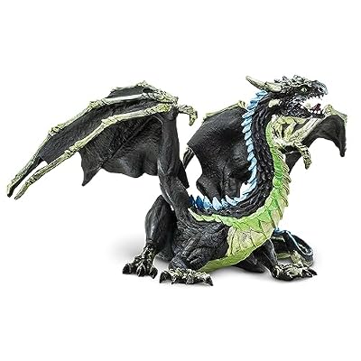 Safari Ltd. Fog Dragon Figurine - Detailed 8.5 Plastic Model Figure - Fun Mythical Creature Play Toy for Boys, Girls & Kids Ages 4+
