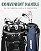 RIOROO Golf Stand Bag, Lightweight Par 3 Golf Bag Holds Up to 7 Clubs with Two Way Dividers Cooler Pocket Shoulder Strap and Multiple Storage Pockets for Men and Women