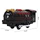 Danbghyuo Train Modell, Hochgeschwindigkeitszug-Modelle aus Die-cast Metall mit Räder und Haken, Zugspielzeug als Geschenk, er-Packung Lokomotive U-Bahn Spielzeug für Geburtstag
