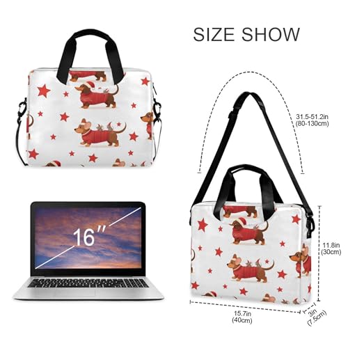 Funda para portátil ALAZA Dachshund Dog Star, 13-15.6 pulg miniatura 4