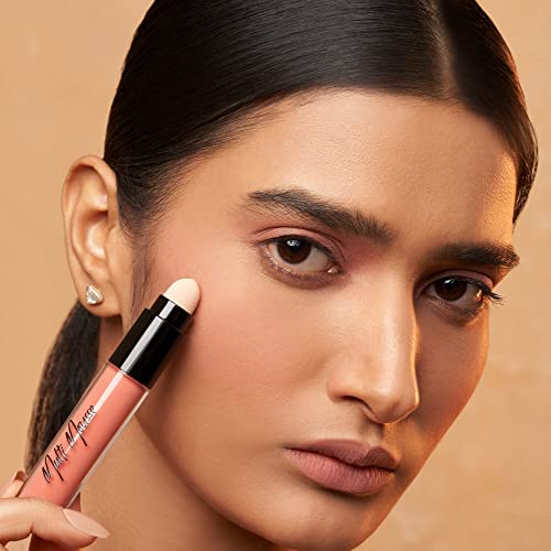 Image of RENEE Multi-mousse for Lips, Cheeks & Eyes, Peach Parfait 5gm | Matte Finish, Rich Color Payoff With Weightless & Velvety Smooth Texture | Non-drying, Highly Blendable Formula