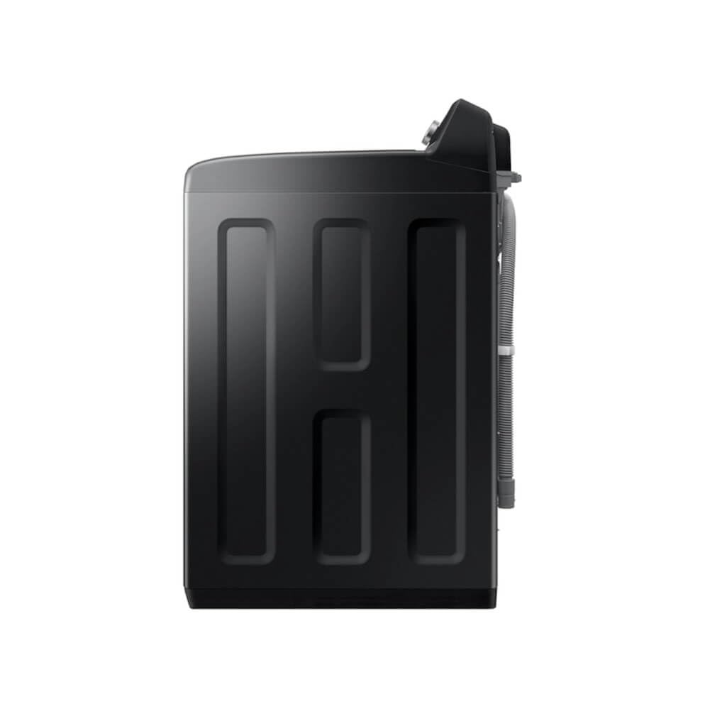 Samsung 4.7 Cu Ft Top Load Washing Machine Bundle with Built-In WaterJet Faucet, Self Clean, Low Vibration Quiet Wash, Smart Wi-Fi, Includes Hoses & 1-Year CPS Protection