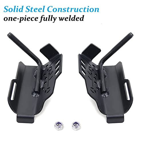 Kmfcdae For Jeep Jl Foot Pegs Jk Exterior Front Door Hinge Foot Rest Kick Pedal Grille Panel Compatible With Jeep Wrangler Jk Jku Jl Jlu 2007-2023 (2 Pcs) #TOP5