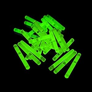 Eva Shop® 50 premium micro-mini-breeklichten 40 x 4,5 mm lichtstaven hengelsport beetverklikker glow stick partylichten LED ballon party tafeldecoratie neon kies je kleur