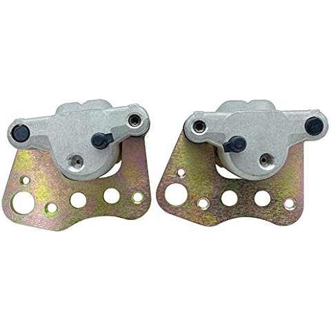 Front Left&Right Brake Caliper Assembly 1910681 1910682 for Polaris ATV Sportsman 335 400 500 600 700 Sportsman 500 6X6 Magnum 330 500 Magnum 325 2X4 4X4 Xplorer 400 Xpedition 425 Cover
