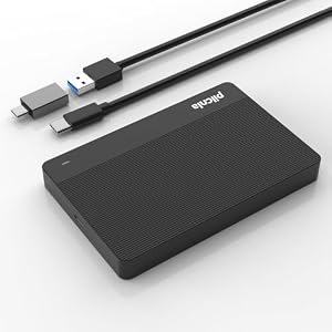 Ultra Slim Portable External Hard Drive 500GB USB3.0 HDD Storage for Xbox One X/S, Xbox 360, PS4, PS5, PC, Desktop, Laptop, MacBook, Chromebook
