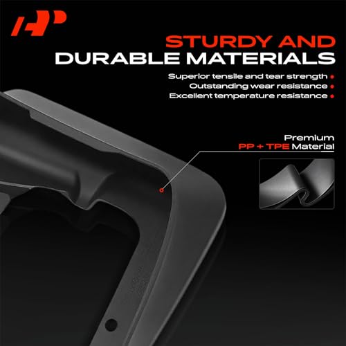 Image of A-Premium Mud Flaps Compatible with BMW | for BMW X3 2025, No Drilling Required Mud Guards with Hardware Accessories, Set of 4 Front and Rear