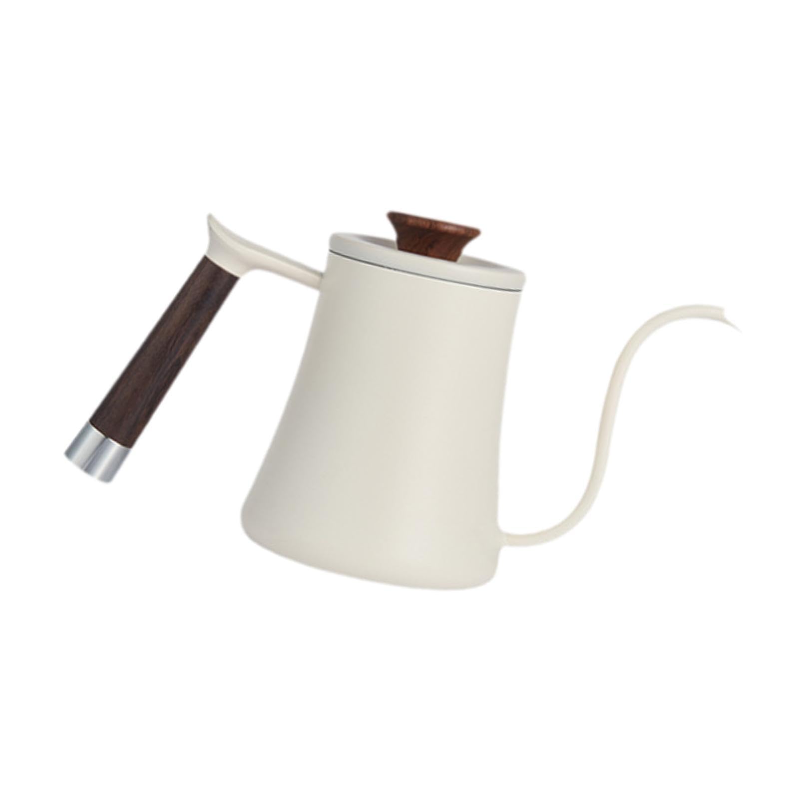 BNF Coffee Kettle Gooseneck Kettle Spout Pot for Outdoor Indoor Cafe Shop Picnic Beige 350ml | Home & Garden | Kitchen, Dining & Bar | Small Kitchen Appliances | Coffee & Tea Makers | Tea Kettles
