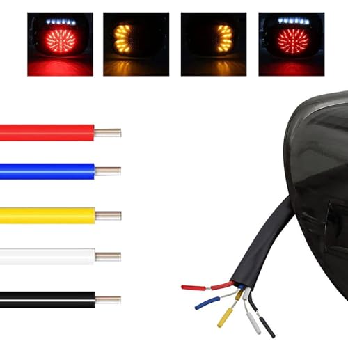 Feu stop arrière et clignotants pour moto Dyna Low Rider