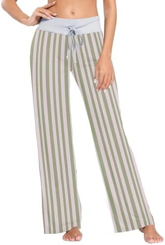 GuoChe Long Pajama Pants For Women Pjs Pants For Women for Woman Sleeping X-Small image 5