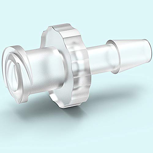 Ks-Tek 10Pcs 1/8 Inch Barb Female Luer Tapered Syringe Fitting (Polyprop) Luer Lock Tapered Connector Syringe Fitting #TOP4