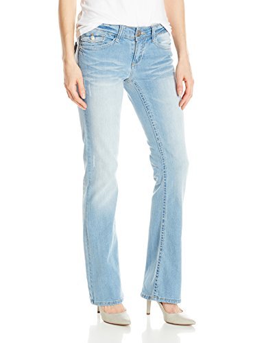 Unionbay Junior's Kennedy Denim Boot Jean, Sea Blue, 5