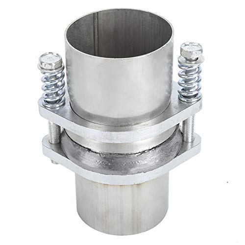 Exhaust Flange Pipe, Universal 3In Stainless Steel Quick Fix Exhaust Spring Bolt Flange Pipe Repair #TOP1