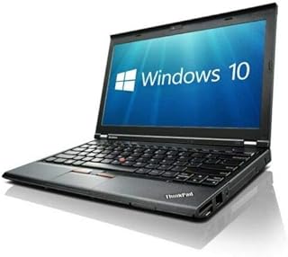 Lenovo X230 (12in Laptop) [Intel Core i5 3320M 2.60GHz, 8GB Memory, 256GB SSD,with Windows 10 Professional (Renewed)
