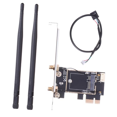 Adaptador tarjetas WiFi PCIe con ranura NGFF para mejorar la recepción de red en tu laptop