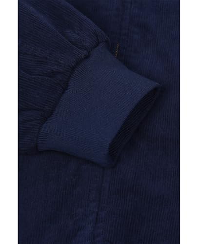 Image of ZENTHACE Men's Corduroy Jacket with Full Flannel Lined,Zip Up Casual Vintage Outerwear Coat,100% Cotton