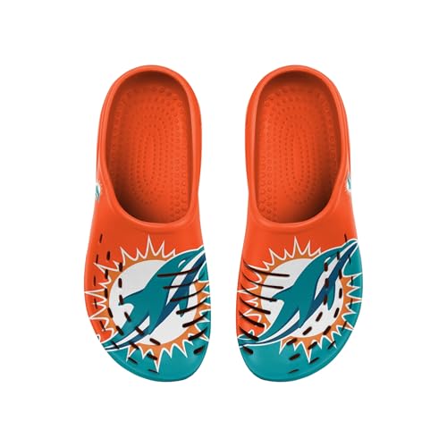 Image of FOCO Men's NFL Team Logo Garden Water Sandals Shoes Slipper Clogs