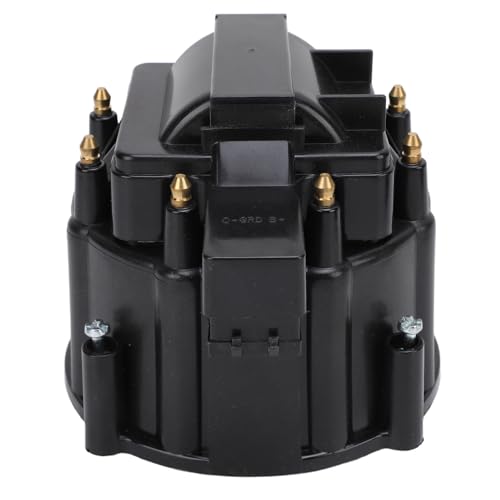 Eminchu Distributor Cap and Rotor Kit, Engines Performance Replacement Kit, Tune Up Assembly Distributor with Reliable Design, Ideal for K549 SBC 283, 305, 307, 327, 350, 400, (Black)