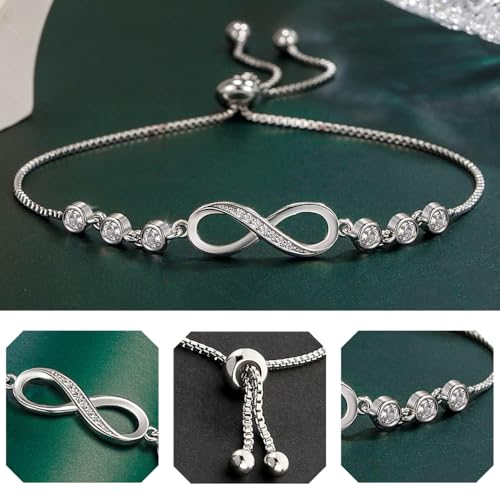 Infinity Bracelet for Her – Thoughtful Gift for Mom, Daughter, Wife, Sister, Friend & More – Meaningful Jewelry with Message Card in Gift Box4