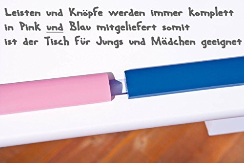 Interlink Kinderschreibtisch BARU mit Stuhl Mali pink und Rollcontainer Simon - 5
