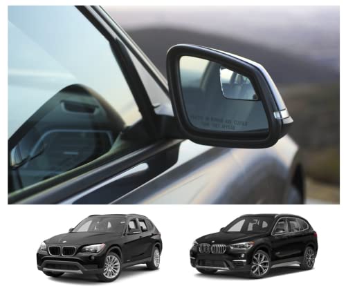 Blind Spot Mirrors- Compatible with BMW X1 F48 models Extended View - 2 Piece Set (Left & Right)