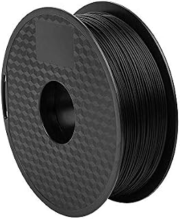 Ender PLA Filament 1.75mm 3D Printer Filament PLA for 3D Printer 1kg Spool (2.2lbs), Dimensional Accuracy of +/- 0.02mm PLA Black