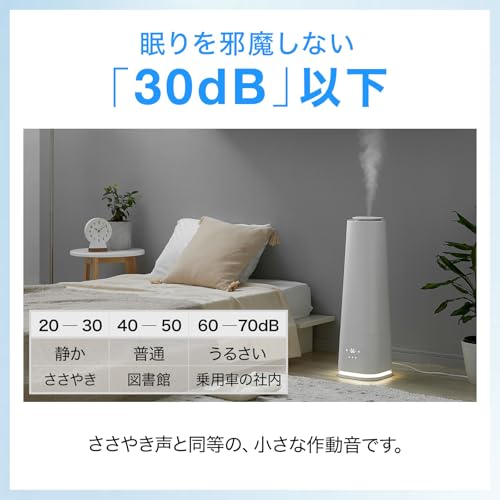 LOWYA 加湿器 ハイブリッド式 タワー型 11L