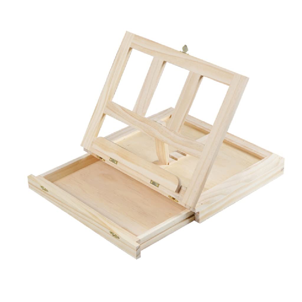 NGDFGR Easel Multifunctional Ing Easel Desk Easel En Portable Light Folding Easel For Storage And Travel,