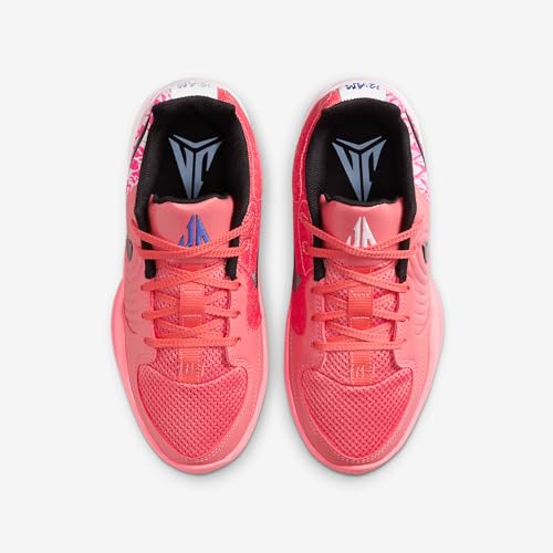 Ja 2 "Heart Eyes Big Kids' Basketball Shoes (IB8833-800, Magic Ember/Pink Foam/Deep Night/Iron Grey)4