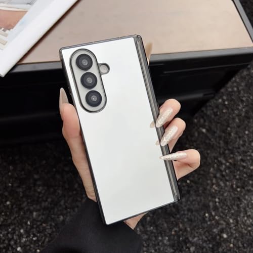 Coque fine Zfold6 anti-chute protection intégrale Galaxy Z Fold 6 argent