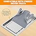 Freeze Dryer Scoop, Perfectly Fit Harvest Right Trays, Freeze Dryer Accessories, Quick Fill Tool to Bag Freeze Dried Food, Multipurpose Speed Scooper for French Fries, Skittles, Snacks, Double Handle