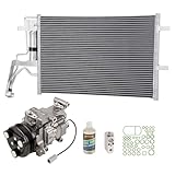 A/C Kit w/AC Compressor Condenser & Drier For Mazda 3 & 5 Mazda3 Mazda5 - BuyAutoParts 60-80540R6 New