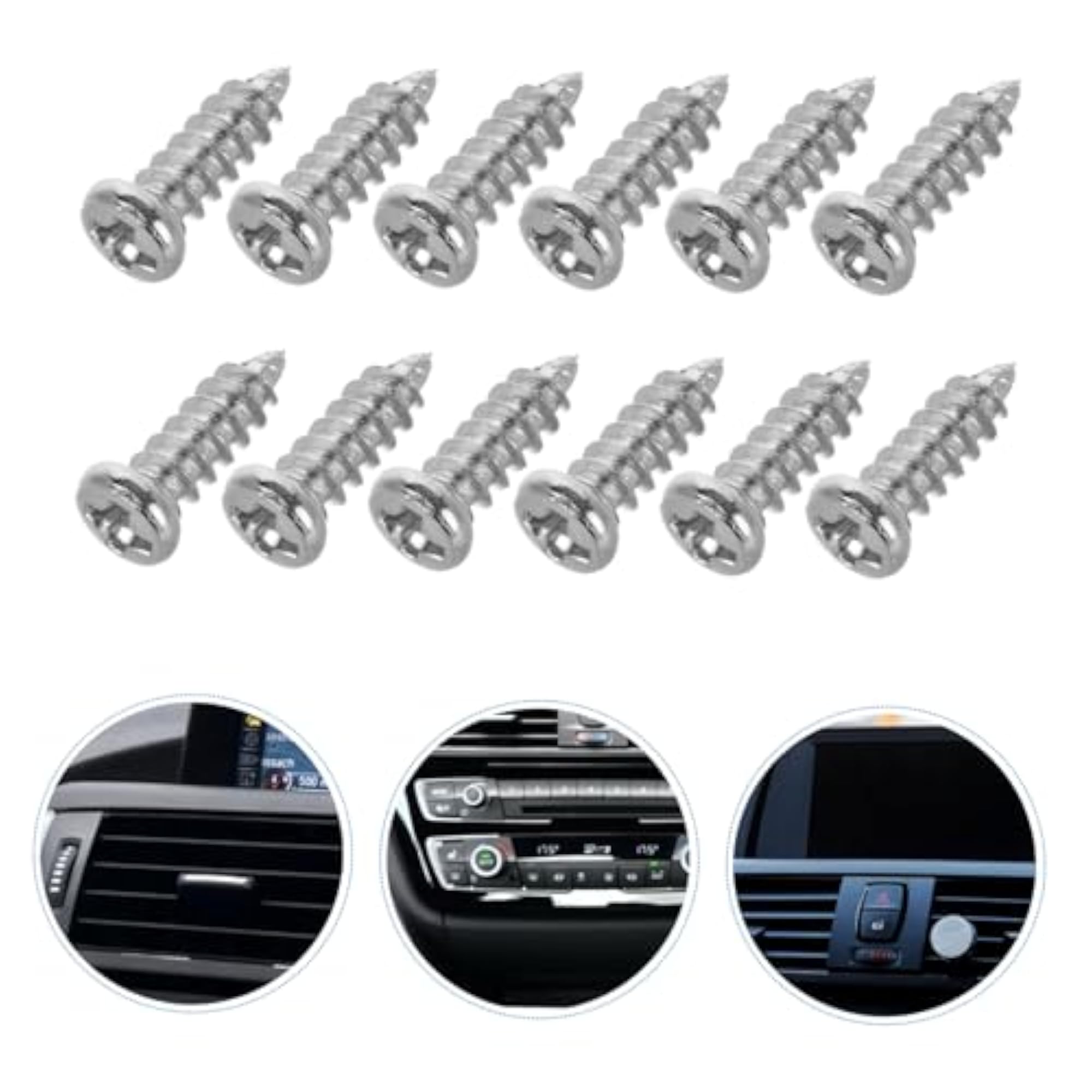 50pcs Screw Set Mounting Screws for Wall Plate