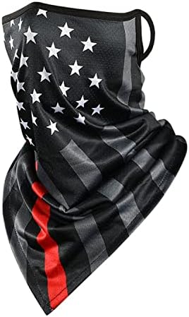 QIMOSHI Face Mask Cold Mask Neck Guard Ear-hanging Type Women Men Sunscreen Measures Summer Use Ventilation Breathe Easily